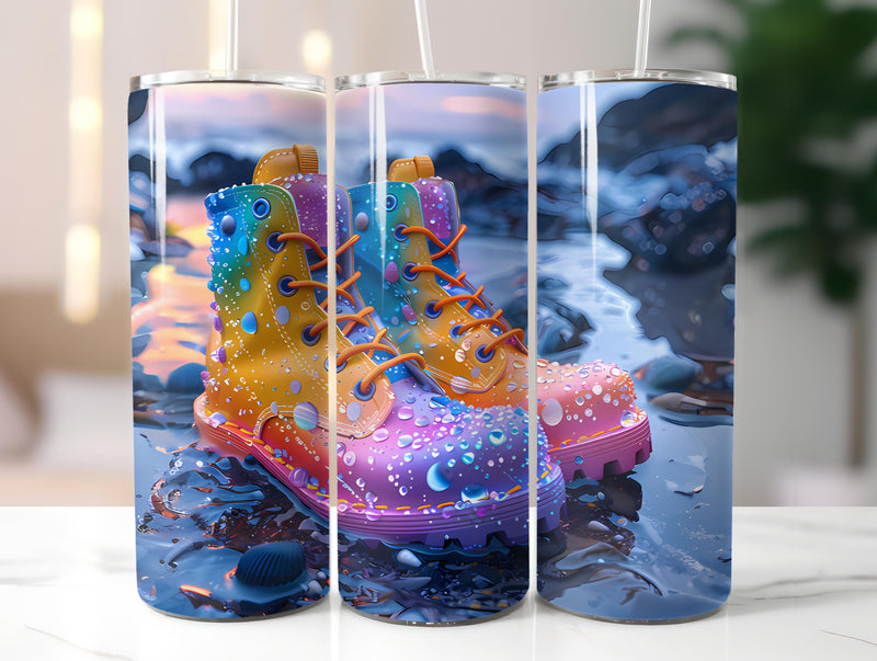 Beachcombing 7 Tumbler Wrap - CraftNest - Digital Crafting and Art