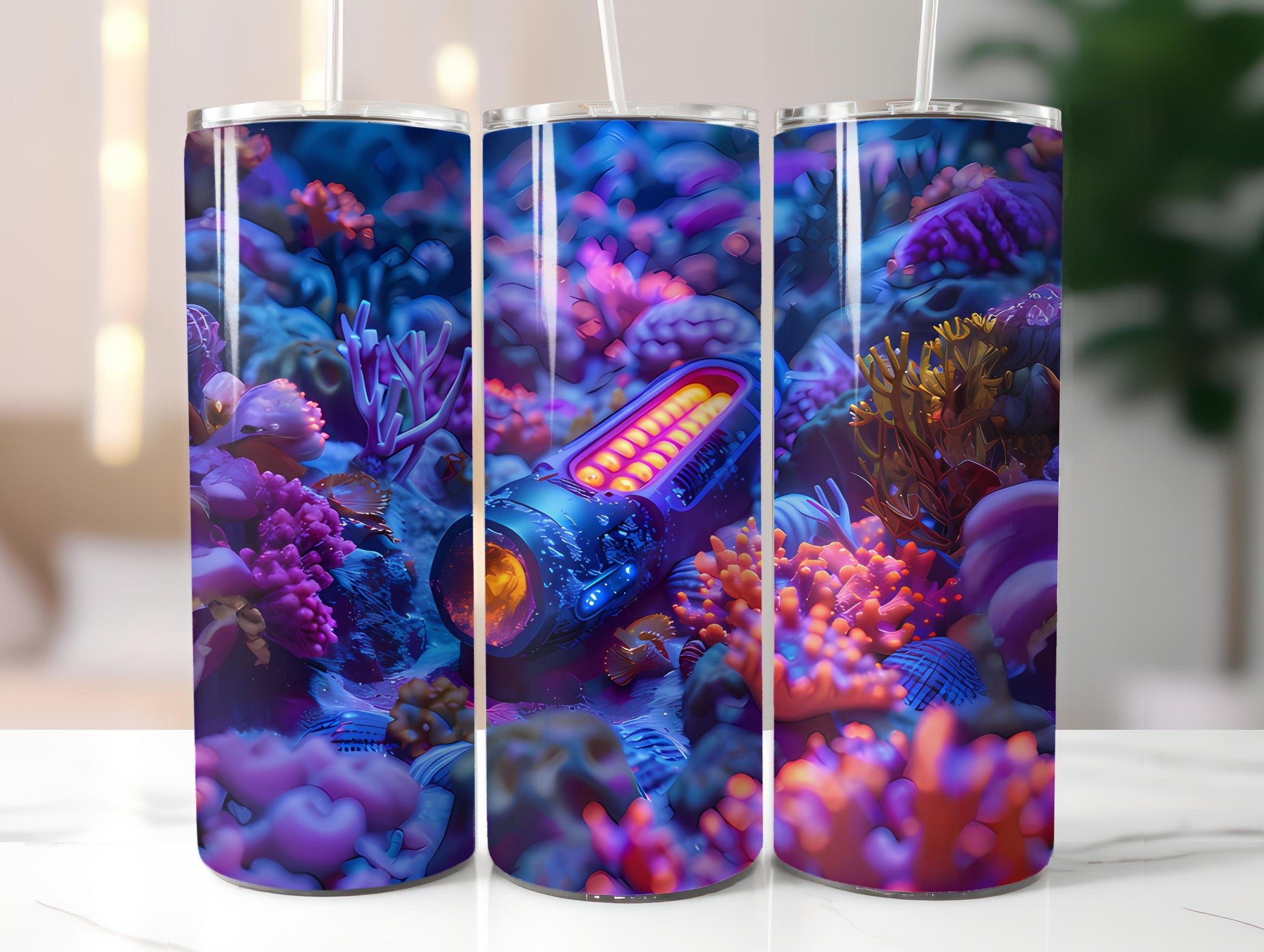 Beachcombing 6 Tumbler Wrap - CraftNest - Digital Crafting and Art