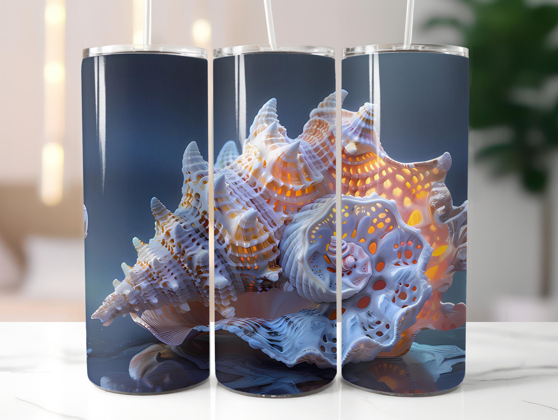 Beachcombing 5 Tumbler Wrap - CraftNest - Digital Crafting and Art