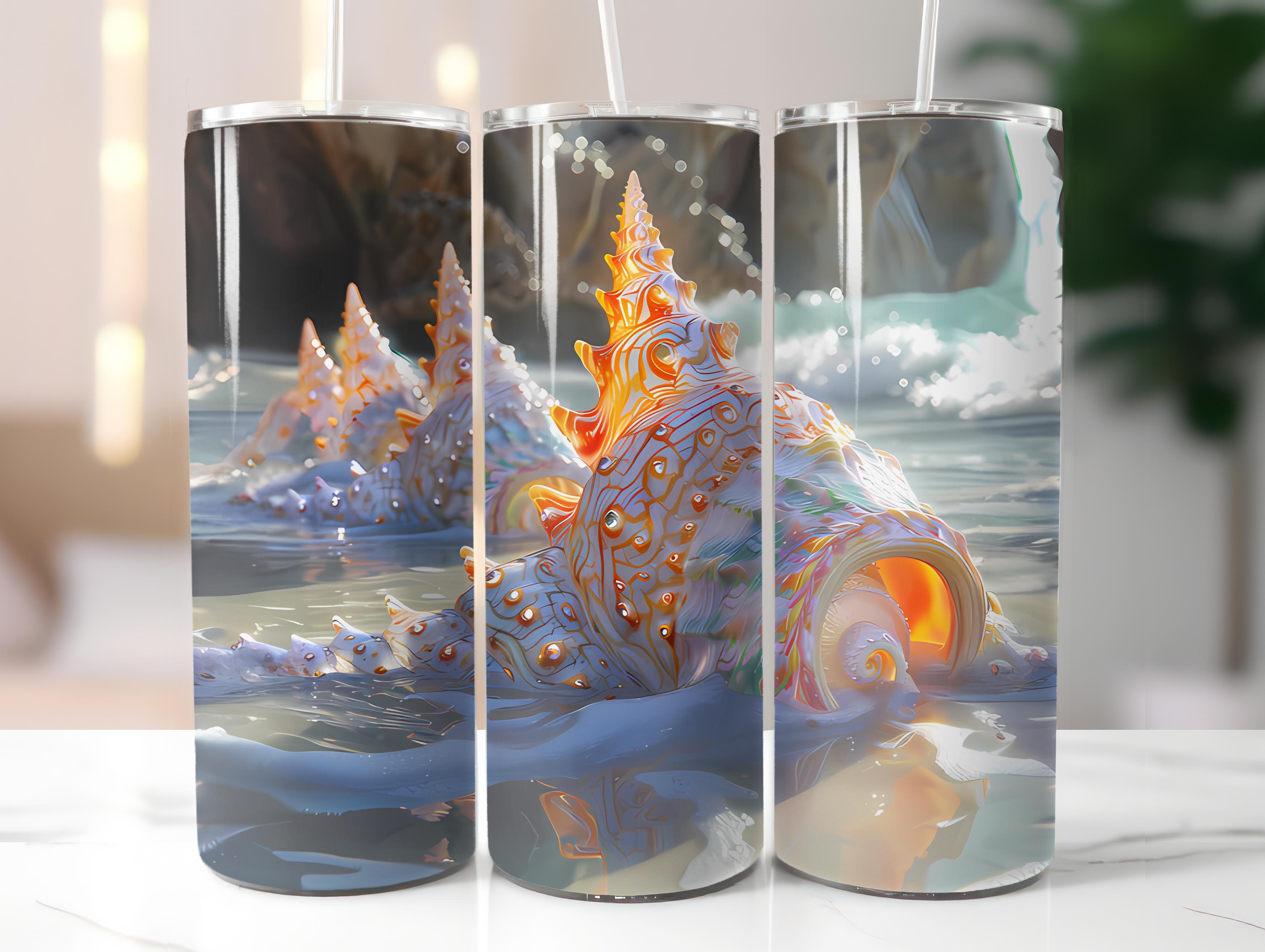 Beachcombing 6 Tumbler Wrap - CraftNest - Digital Crafting and Art