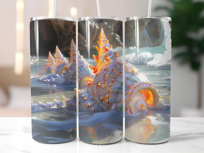 Beachcombing 6 Tumbler Wrap - CraftNest - Digital Crafting and Art