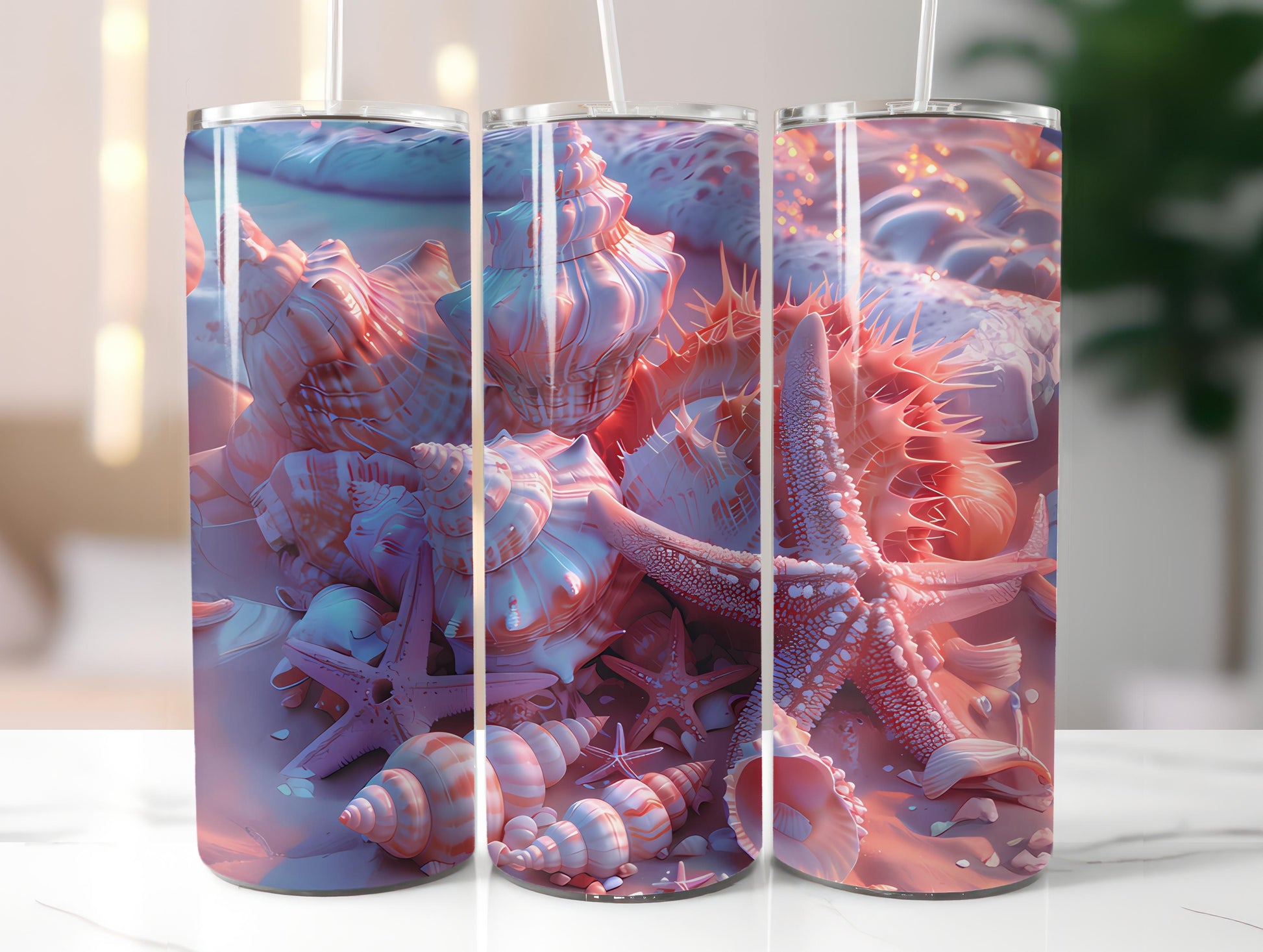 Beachcombing 1 Tumbler Wrap - CraftNest - Digital Crafting and Art