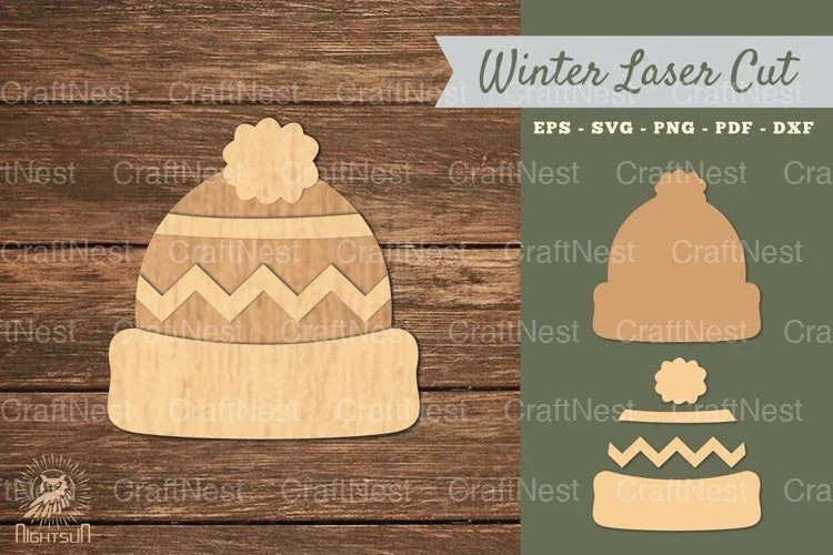 Beanie Laser Cut Decoration Clipart Bundle - CraftNest - Digital Crafting and Art
