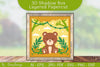 Bear Animals Shadow Box Layered Papercut SVG Bundle