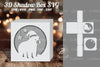 Bear 3D Papercut Shadow Box Clipart Bundle