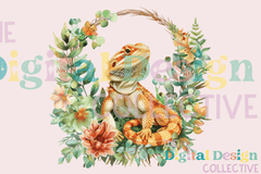 Bearded Dragon Clipart Bundle - CraftNest - Digital Crafting and Art
