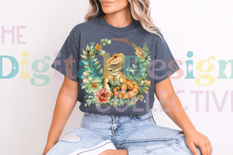 Bearded Dragon Clipart Bundle - CraftNest - Digital Crafting and Art