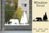 Bear in Forest Window Decal Clipart Bundle