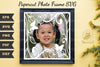Beautiful Floral Photo Frame Papercut Clipart Bundle