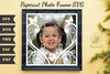 Beautiful Floral Photo Frame Papercut SVG Bundle