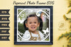 Beautiful Floral Photo Frame Papercut Clipart Bundle