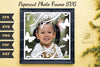 Beautiful Floral Photo Frame Papercut Clipart Bundle
