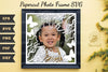 Beautiful Floral Photo Frame Papercut SVG Bundle