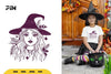Beautiful Witch Halloween SVG Bundle