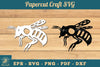 Bee Paper Cutting Craft SVG Bundle