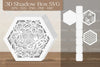 Bee and Flowers 3D Shadow Box Clipart Bundle