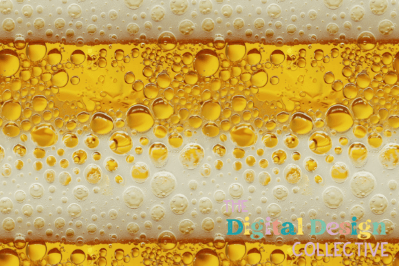 Seamless Beer Digital Paper - CraftNest - Digital Crafting and Art