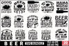 Beer Design SVG Bundle for Crafting