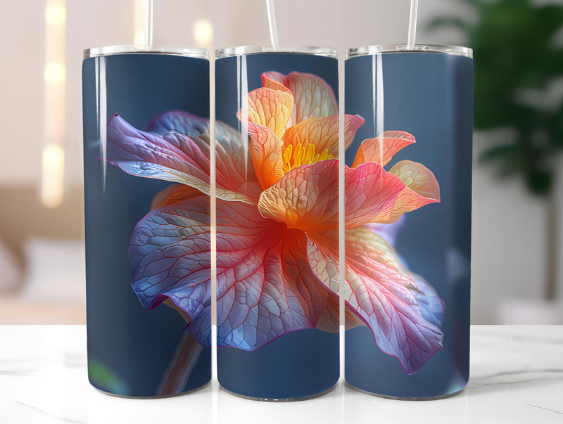Begonias Flowers Tumbler Wrap - CraftNest - Digital Crafting and Art
