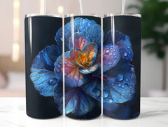 Begonias Flowers Tumbler Wrap - CraftNest - Digital Crafting and Art