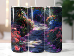 Begonias Flowers Tumbler Wrap - CraftNest - Digital Crafting and Art
