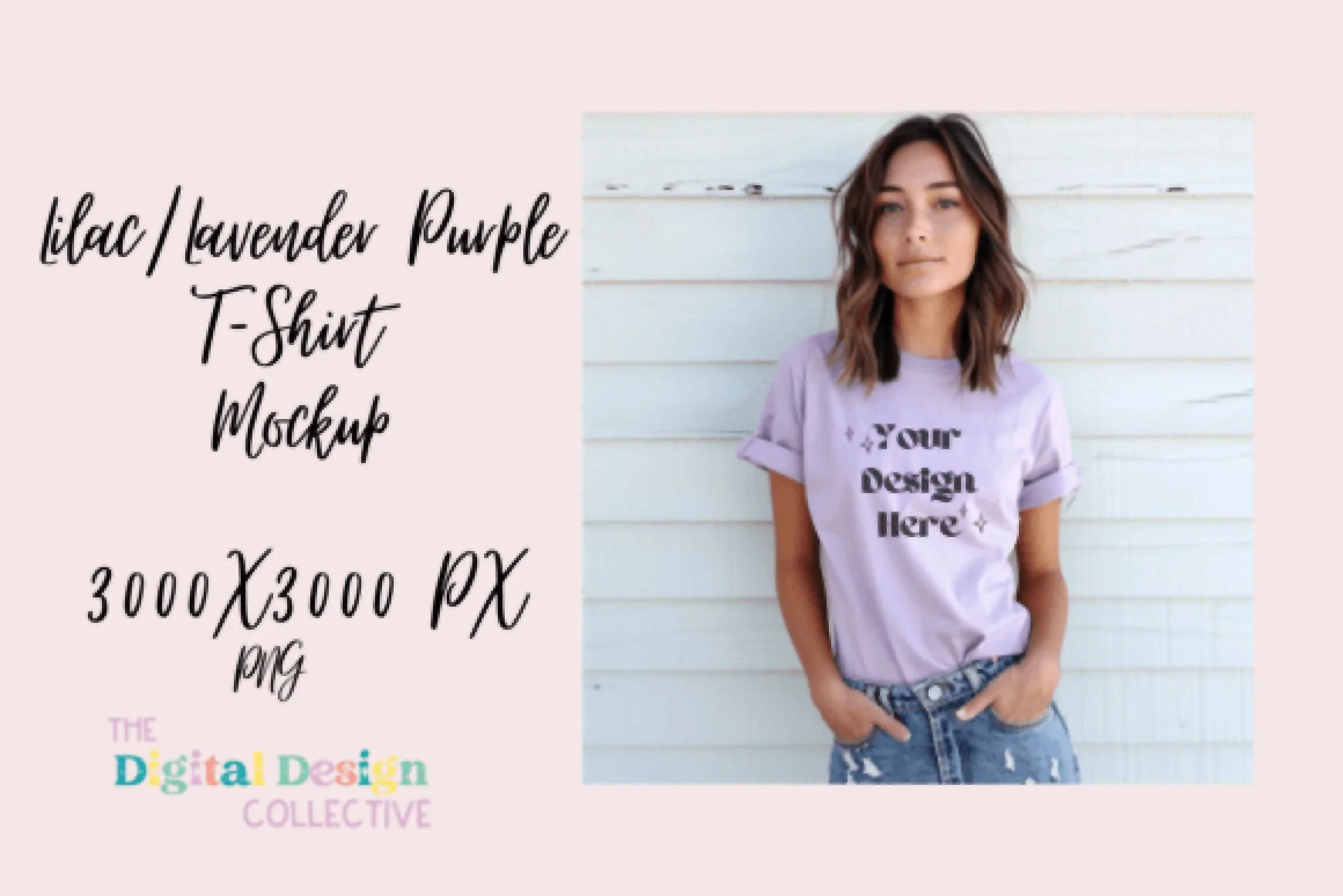 Heather Purple Bella Canvas 3001 Tee Clipart Bundle - CraftNest - Digital Crafting and Art