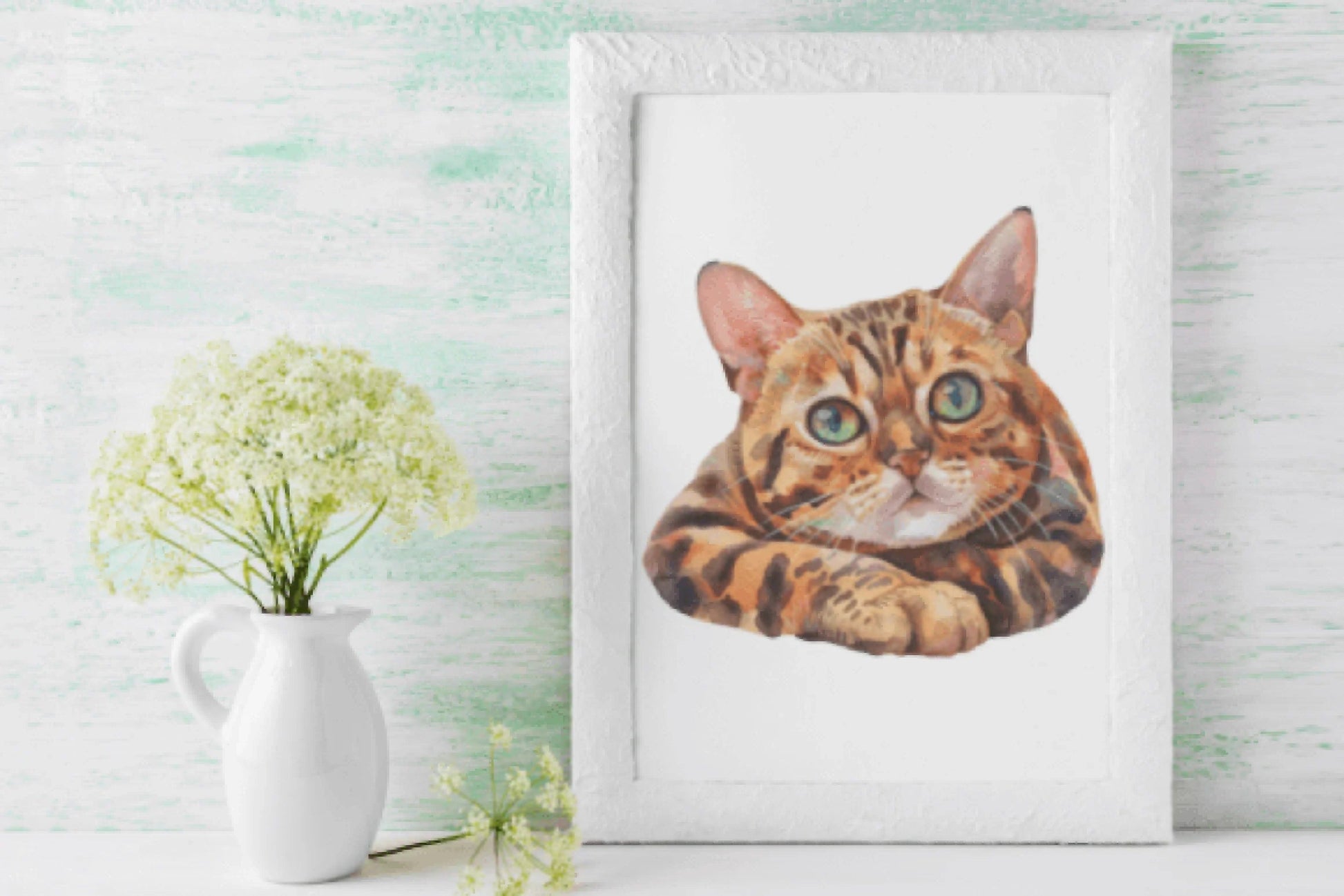 Bengal Cat Clipart Bundle Illustration - CraftNest - Digital Crafting and Art