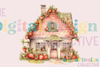 Berry House Spring Design Clipart Bundle