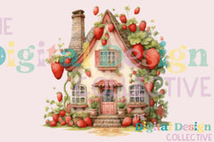 Berry House Spring Design Clipart Bundle - CraftNest - Digital Crafting and Art