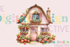 Berry House Spring Design Clipart Bundle - CraftNest - Digital Crafting and Art