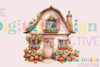 Berry House Spring Design Clipart Bundle