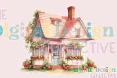 Spring Berry House Clipart Bundle - CraftNest - Digital Crafting and Art