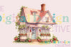 Spring Berry House Clipart Bundle