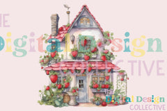 Berry House Spring Design Clipart Bundle - CraftNest - Digital Crafting and Art