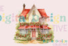 Berry House Spring Design Clipart Bundle