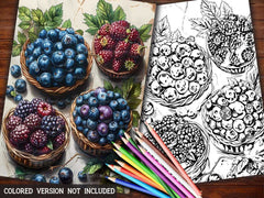 Berry Blues Coloring Books - CraftNest - Digital Crafting and Art