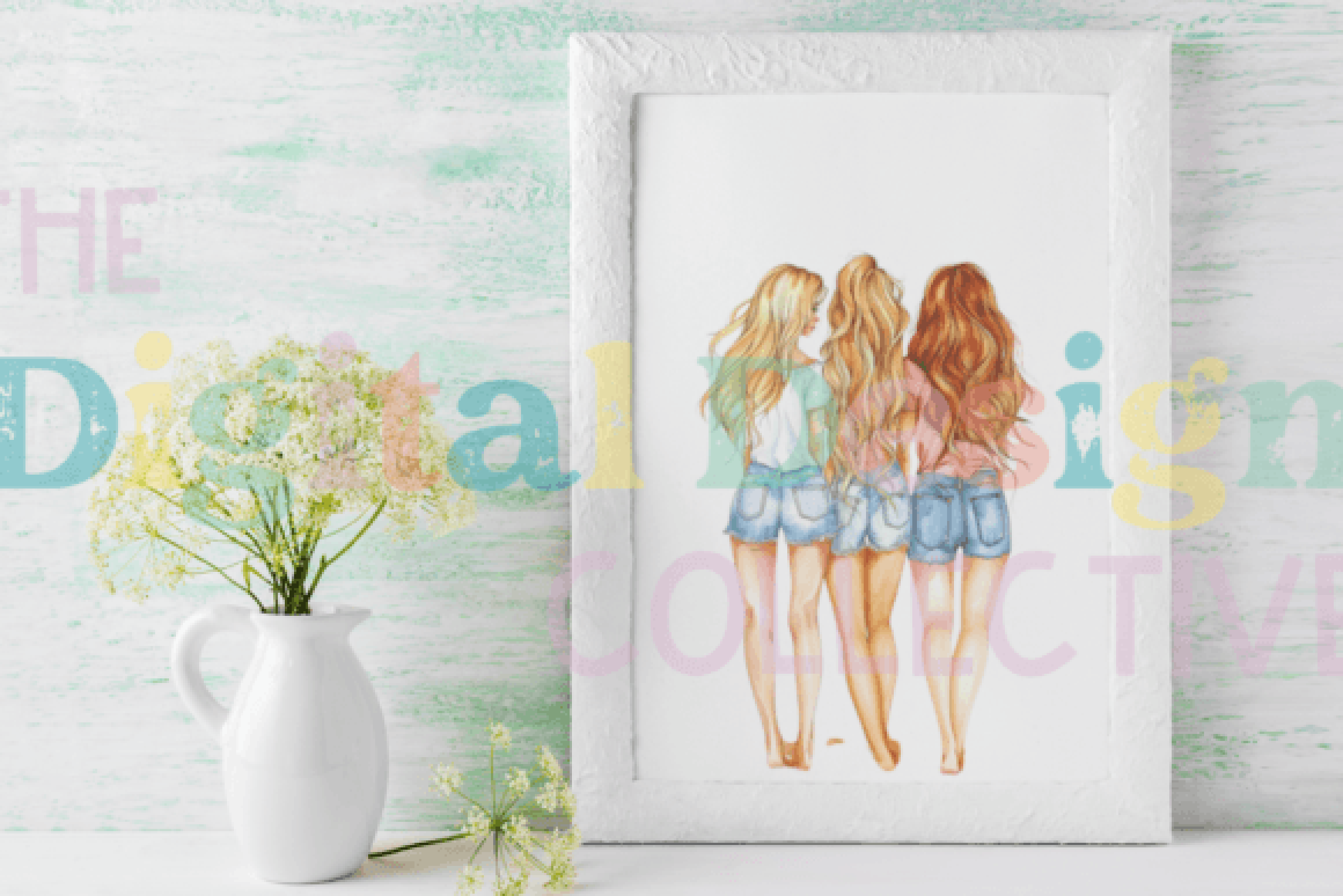 Best Friend Clipart Bundle