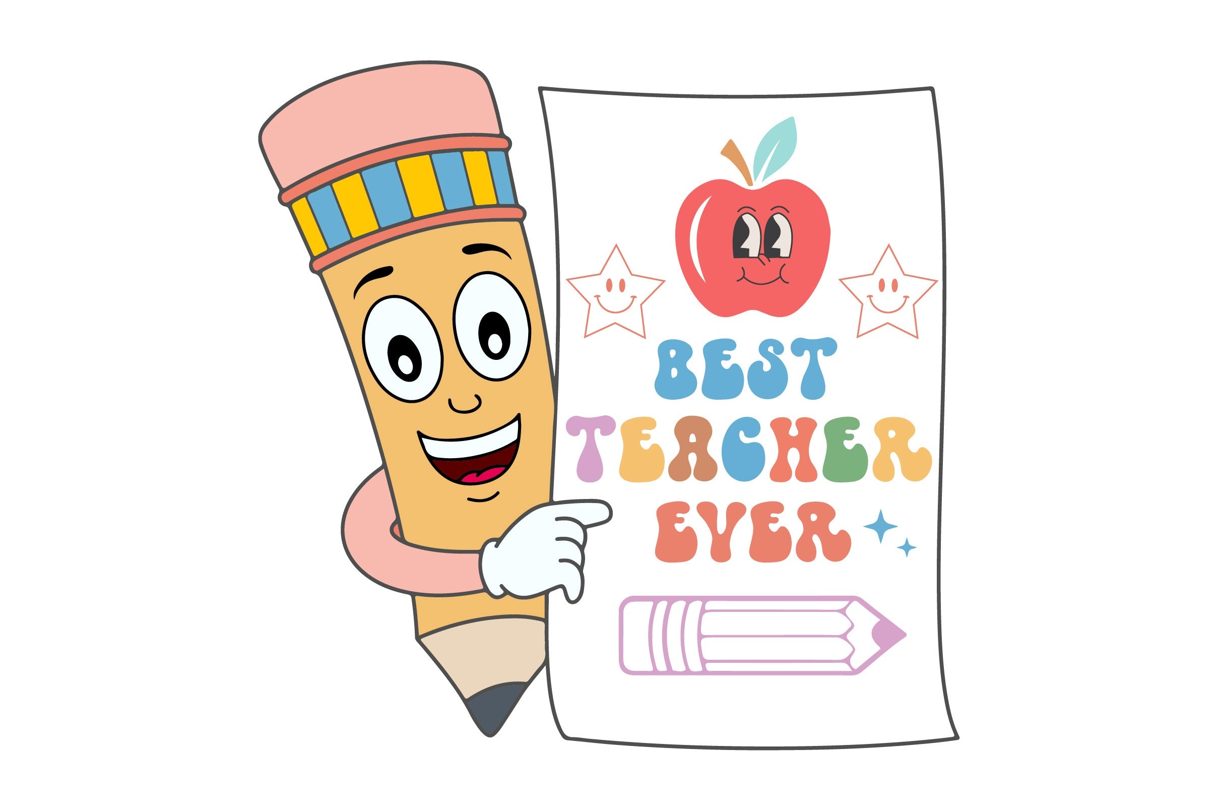 Best Teacher Ever SVG Bundle