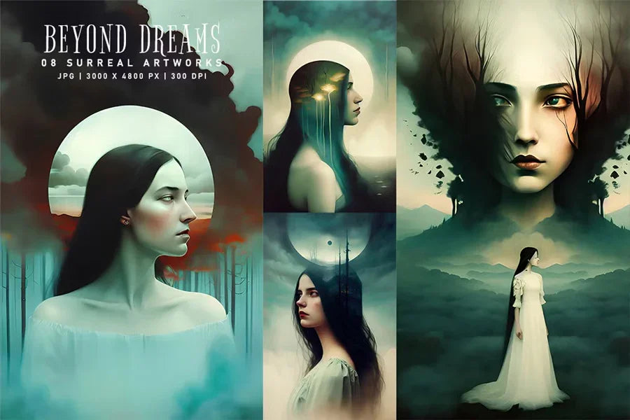 Beyond Dreams - Wall Art - CraftNest - Digital Crafting and Art