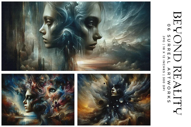 Beyond Reality - Wall Art - CraftNest - Digital Crafting and Art