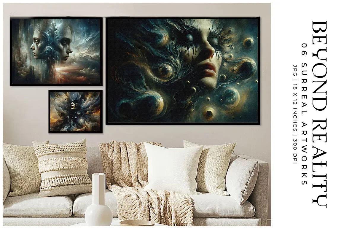 Beyond Reality - Wall Art - CraftNest - Digital Crafting and Art