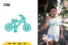 Bicycle Doodle Clipart Bundle