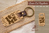 Billiard Ball Home Laser Cut Keychain Clipart Bundle