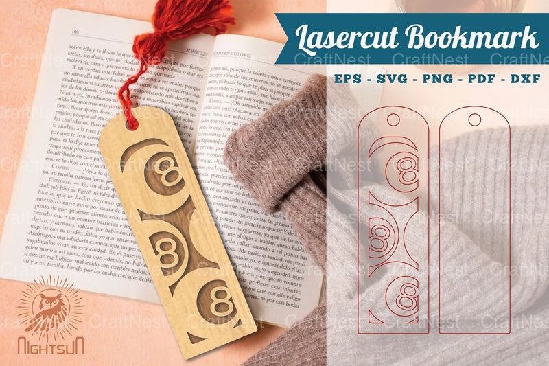 Billiard Ball Laser Cut Bookmarks Bundle - CraftNest - Digital Crafting and Art