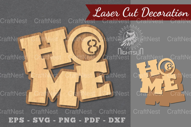 Billiard Home Laser Cut Decoration Clipart Bundle - CraftNest - Digital Crafting and Art