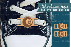 Billiards Ball Shoelaces Tags Laser Cut Clipart Bundle - CraftNest - Digital Crafting and Art