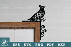 Bird Door Corner Lasercut SVG Bundle - CraftNest - Digital Crafting and Art