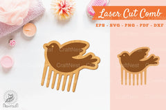Bird Laser Cut Comb Clipart Bundle - CraftNest - Digital Crafting and Art