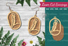 Bird Laser Cut Earrings Design Bundle