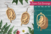 Bird Laser Cut Earrings - Jewelry Design Template